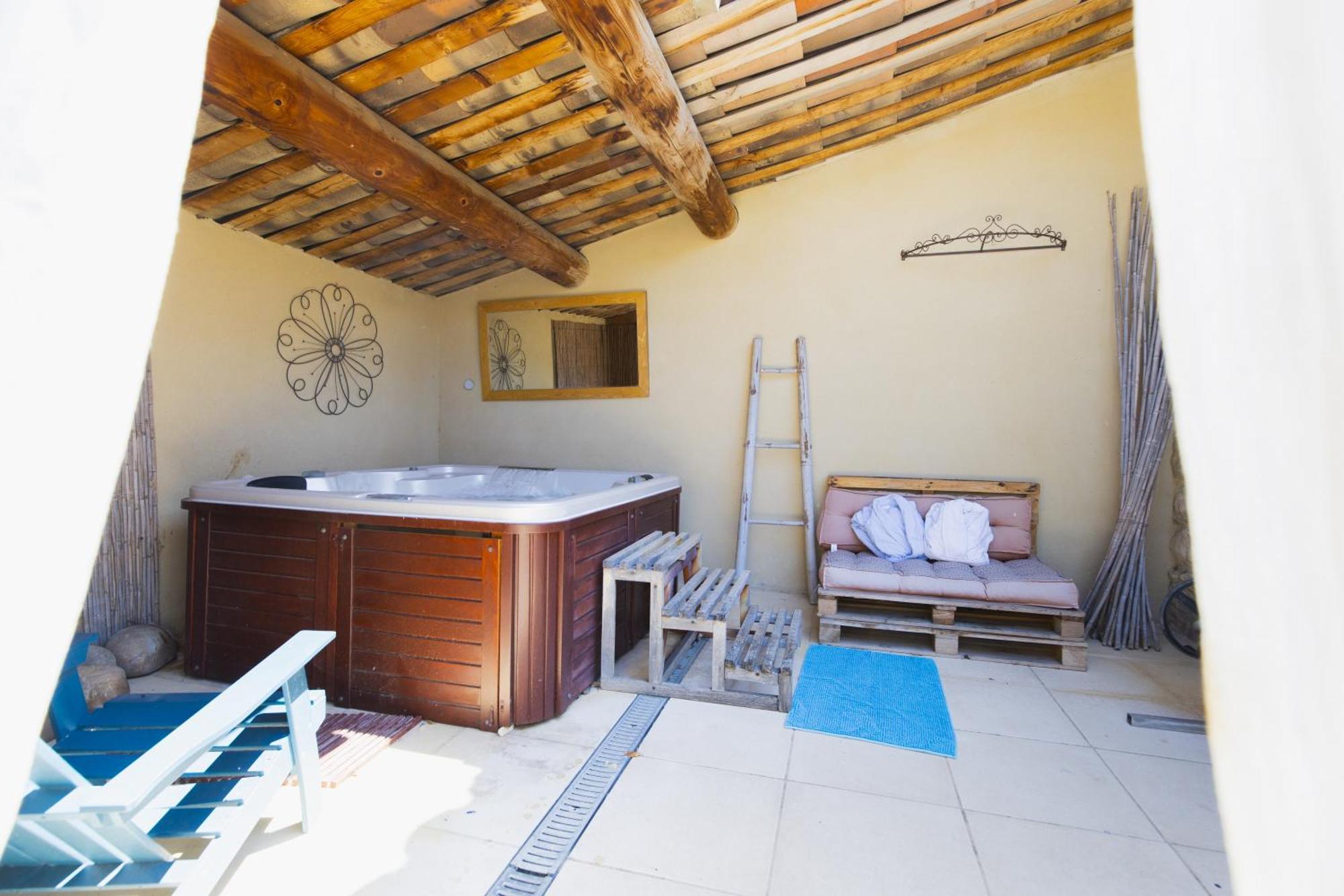 Chambre D'Hotes - B&B - Fleur De Coton Chez Manon En Luberon Lagnes Exterior foto