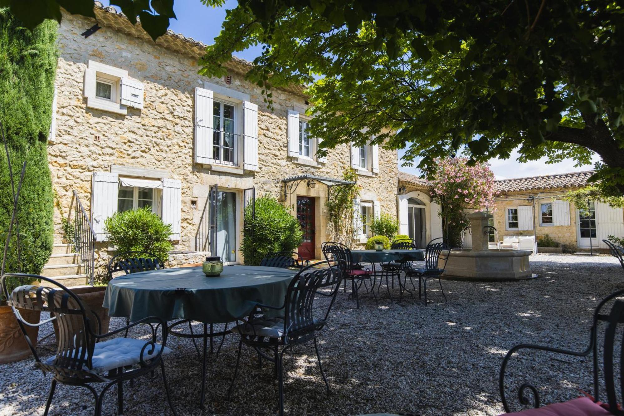 Chambre D'Hotes - B&B - Fleur De Coton Chez Manon En Luberon Lagnes Exterior foto