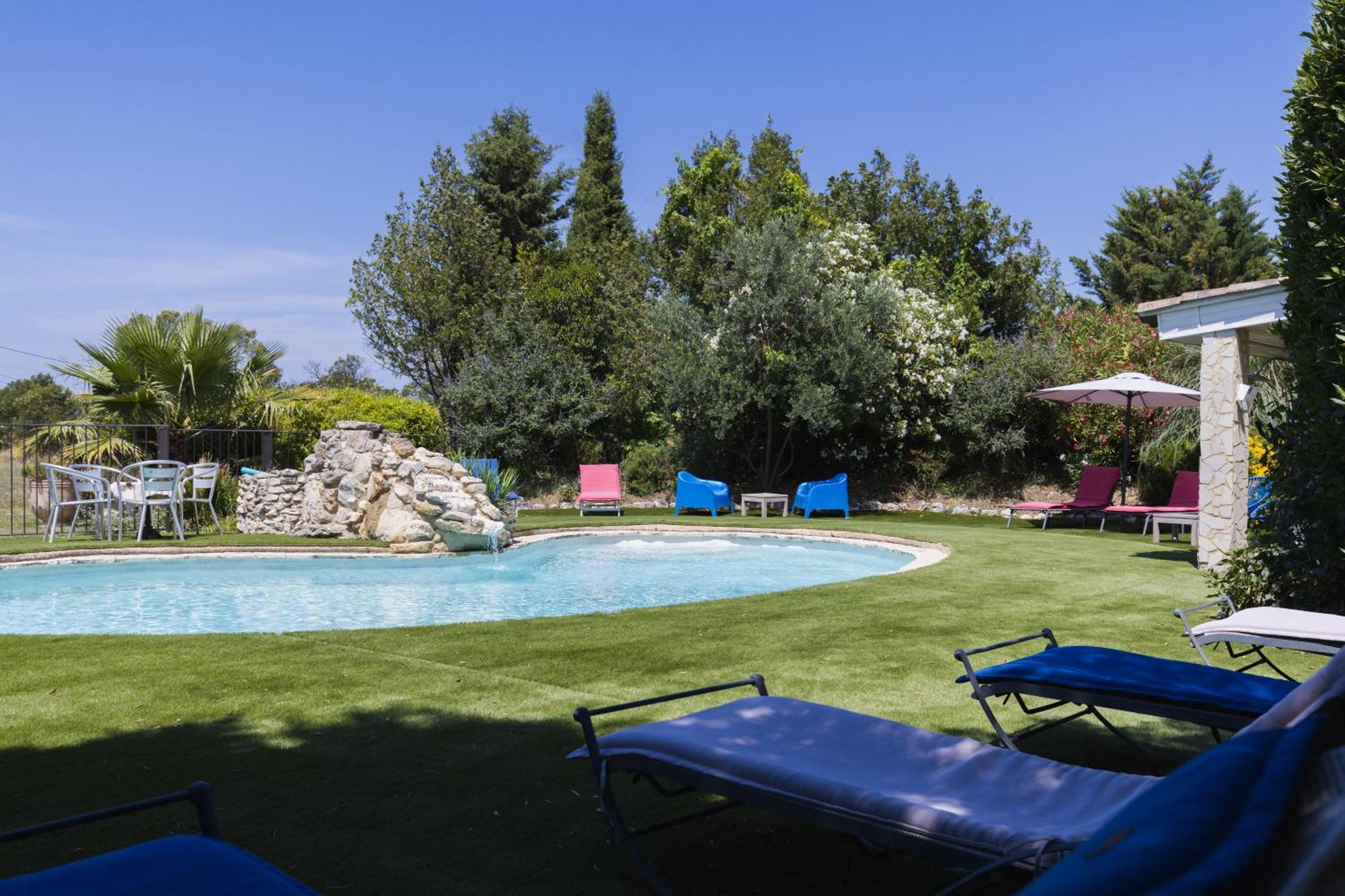 Chambre D'Hotes - B&B - Fleur De Coton Chez Manon En Luberon Lagnes Exterior foto