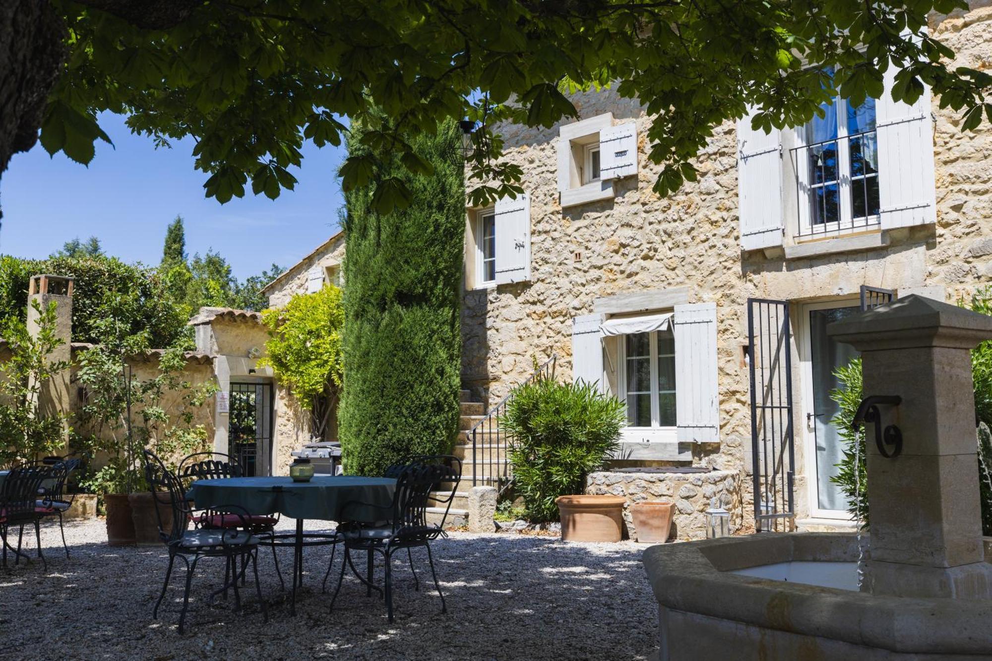 Chambre D'Hotes - B&B - Fleur De Coton Chez Manon En Luberon Lagnes Exterior foto