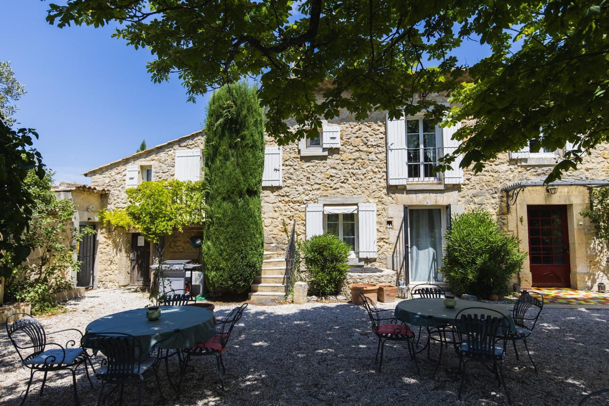 Chambre D'Hotes - B&B - Fleur De Coton Chez Manon En Luberon Lagnes Exterior foto